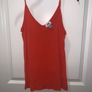 Spaghetti strap tank